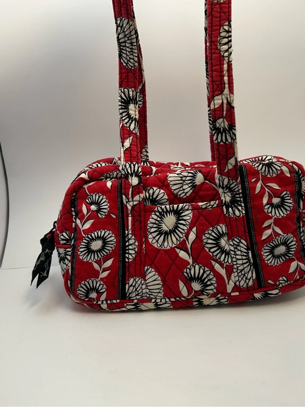 Lot of 3 Vera Bradley Purses Crossbody Shoulder Bag Blue Red Vibrant Floral Pink